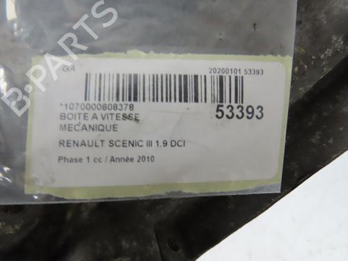 Used Gearbox RENAULT SCÉNIC III (JZ0/1_) 1.9 dCi (JZ0J, JZ1J, JZ1K, JZ1S) (131 hp) 28829450