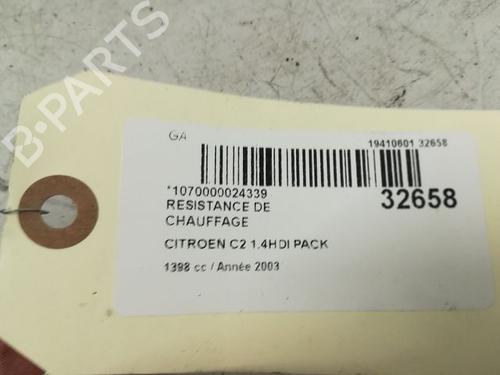 Used Heater resistor Heater resistor CITROËN C2 (JM_) 1.4 HDi (68 hp) 11677045 11677045