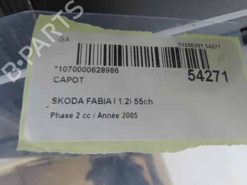Motorhjelm SKODA FABIA I (6Y2) 1.2 | BP28968394C1 