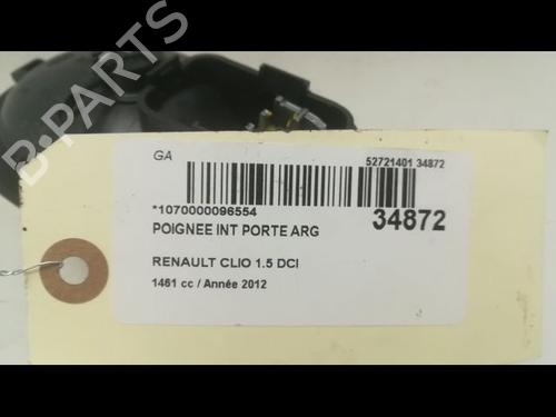 Used Rear left interior door handle RENAULT CLIO III (BR0/1, CR0/1) 1.5 dCi (88 hp) 9597083