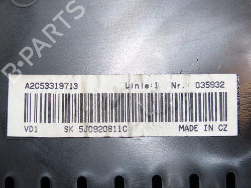 Kombiinstrument SKODA FABIA II (542) 1.4 TDI | BP28830452C47 