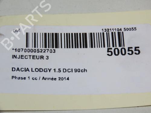Injector DACIA LODGY (JS_) 1.5 dCi | BP18316178M100 