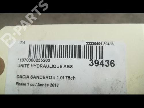 ABS pump DACIA SANDERO II 1.0 SCe 75 (B8JC, B8JD, B8NC) | BP9610300M43 
