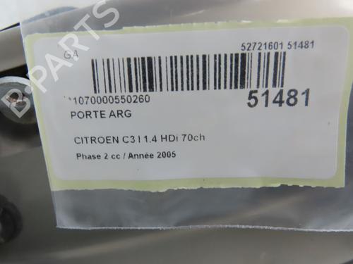 Left rear door CITROËN C3 I (FC_, FN_) 1.4 HDi | BP28968995C4 