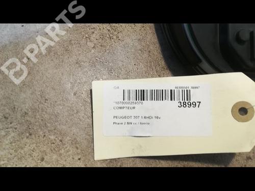 Instrument cluster PEUGEOT 307 Break (3E) 1.6 HDi 110 | BP9610883C47 