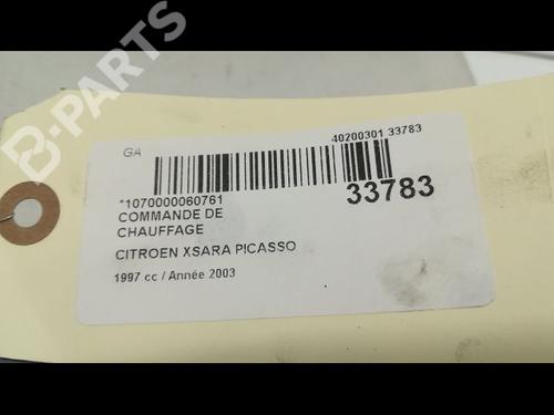 Climate control CITROËN XSARA PICASSO (N68) 2.0 HDi | BP9594976I5 