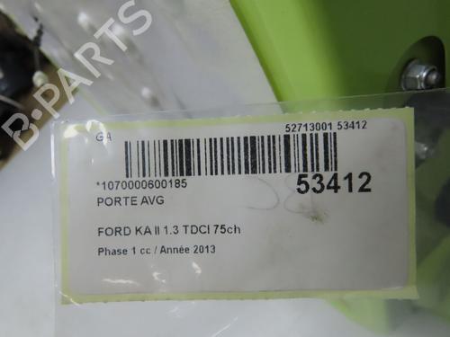 Used Left front door FORD KA (RU8) 1.3 TDCi (75 hp) 28831308
