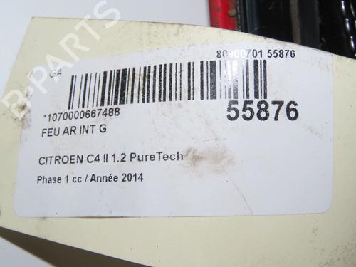 Farolim esquerdo da mala CITROËN C4 II (NC_) 1.2 THP 130 (NCHNYM, NCHNYT) (130 hp) 31936028