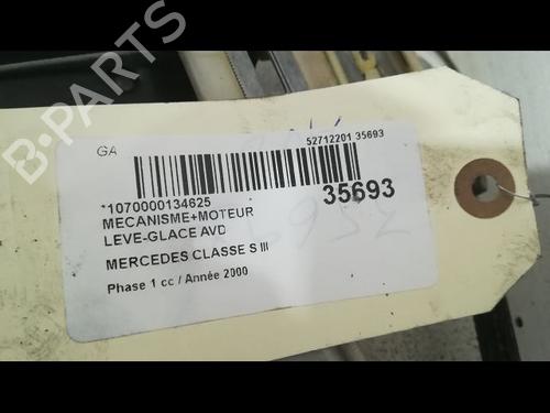 Front right window mechanism MERCEDES-BENZ S-CLASS (W220, V220) S 600, S 600 L (220.878, 220.178) | BP9599314C23 