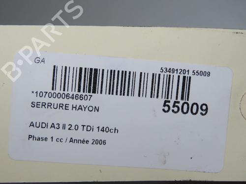 tailgate-lock-audi-a3-sportback-8pa-2004-2005-2006-2007-2008-2009-2010-2011-2012-2013-2014-2015-36495510 main image
