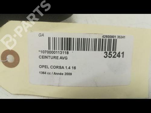 Front left belt tensioner OPEL CORSA D (S07) 1.4 (L08, L68) | BP9597878C87 