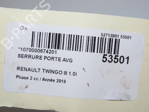 front-left-lock-renault-twingo-iii-bcm_-bca_-2014-32332379 main image