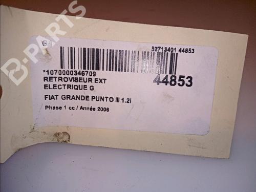 Left mirror FIAT GRANDE PUNTO (199_) 1.2 | BP11102644C26 