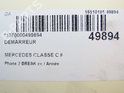 Anlasser MERCEDES-BENZ C-CLASS T-Model (S203) C 220 CDI (203.208) | BP29318721M8 