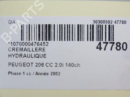 Steering rack PEUGEOT 206 CC (2D) 2.0 S16 | BP15671959M22 