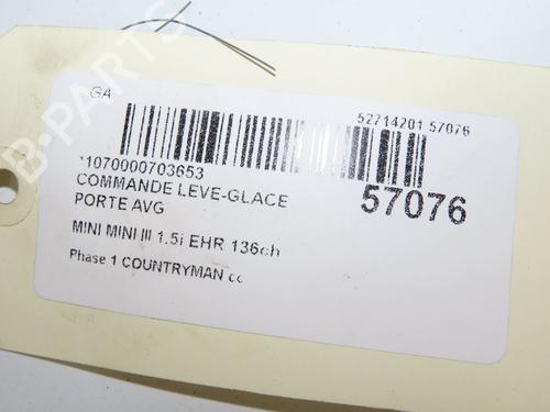 Left front window switch MINI MINI CLUBMAN (F54) Cooper | BP39756524I27 - Image 4