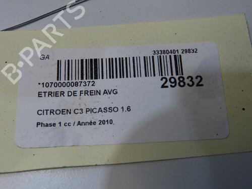 Left front brake caliper CITROËN C3 Picasso (SH_) 1.6 HDi | BP23174009M105 - Image 5