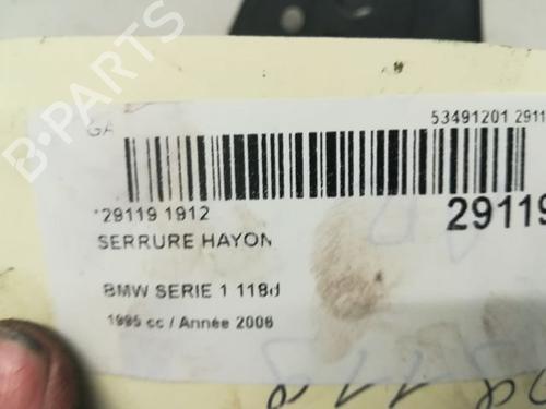 Used Tailgate lock Tailgate lock BMW 1 (E87) 118 d (143 hp) 36495481 36495481