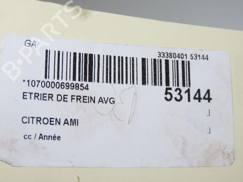 Left front brake caliper CITROËN AMI (9A_) Electric (9AZ2CA) | BP36494249M105 - Image 2