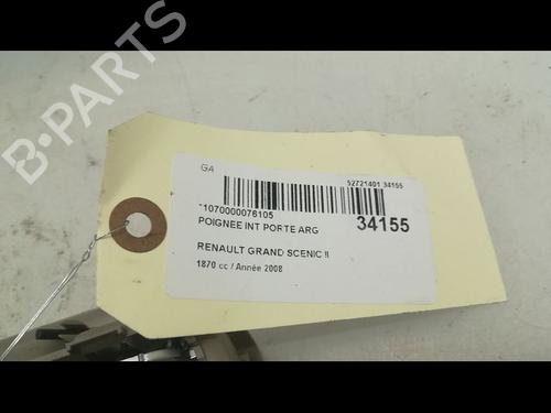 Used Rear left interior door handle RENAULT GRAND SCÉNIC II (JM0/1_) 1.9 dCi (JM14) (131 hp) 9596103