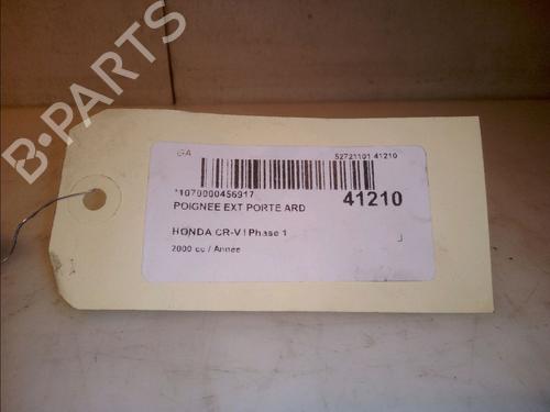 Rear right exterior door handle HONDA CR-V I (RD) 2.0 16V 4WD (RD1, RD3) | BP14951637C130 