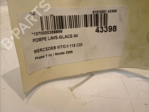Used Washer pump MERCEDES-BENZ VITO / MIXTO Van (W639) 115 CDI (639.601, 639.603, 639.605) (150 hp) 14881622