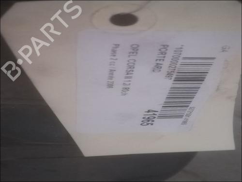 Used Right rear door OPEL CORSA C (X01) 1.2 Twinport (F08, F68) (80 hp) 9613316