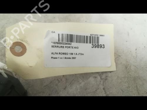 Used Front right lock ALFA ROMEO 159 Sportwagon (939_) 1.9 JTDM 16V (939BXC1B, 939BXC12) (150 hp) 23176396