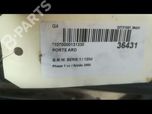 Right rear door BMW 1 (E87) 120 d | BP9599153C5