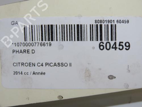 Right headlight CITROËN C4 Picasso II 1.6 THP 155 | BP37062690C29 - Image 5