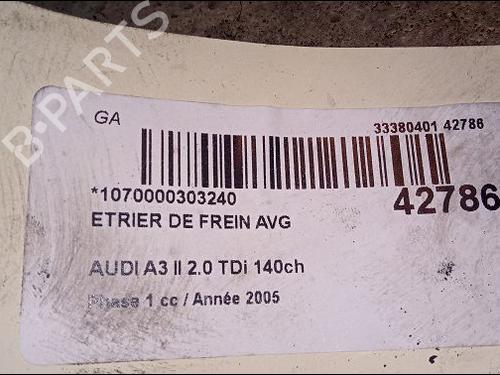 Left front brake caliper AUDI A3 Sportback (8PA) 2.0 TDI 16V | BP14878414M105 