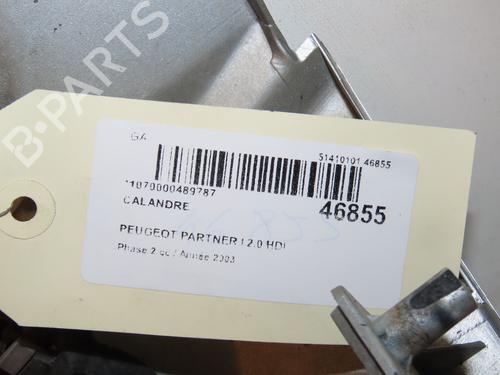 Used Grille PEUGEOT PARTNER MPV (5_, G_) 2.0 HDI (90 hp) 16106225