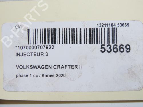 Injektor für VW CRAFTER Van (SY_, SX_) 2.0 TDI FWD (SYB, SYC, SYD) (177 hp) 31912096