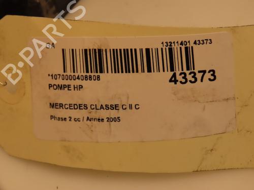 Used Injection pump MERCEDES-BENZ C-CLASS (W203) C 200 CDI (203.007) (122 hp) 16740644