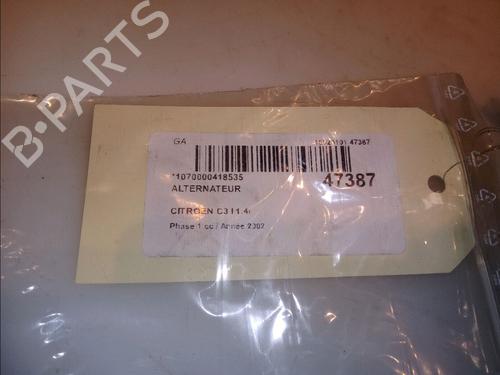 Used Alternator CITROËN C3 I (FC_, FN_) 1.4 i (73 hp) 12954289