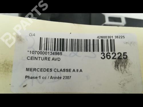 Front right belt tensioner MERCEDES-BENZ A-CLASS (W169) A 180 CDI (169.007, 169.307) | BP9599368C88 
