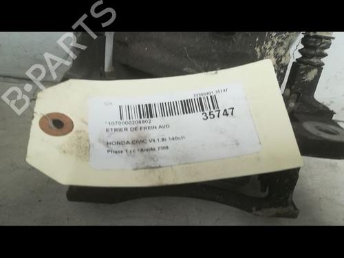 Left front brake caliper HONDA CIVIC VIII Hatchback (FN, FK) 1.8 (FN1, FK2) | BP14878126M105
