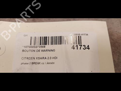 Warning switch CITROËN XSARA Break (N2) 2.0 HDi 109 | BP9613006I22 