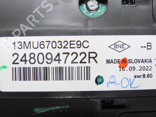 Used Instrument cluster RENAULT CLIO V (B7_) 1.0 SCe 65 (B7MG) (67 hp) 29441731