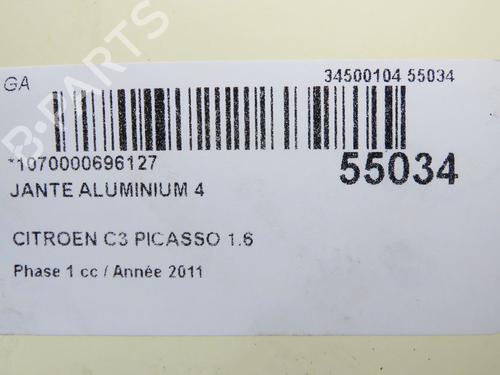 Fælk CITROËN C3 Picasso (SH_) 1.6 HDI 90 | BP32150763C45 - Image 8