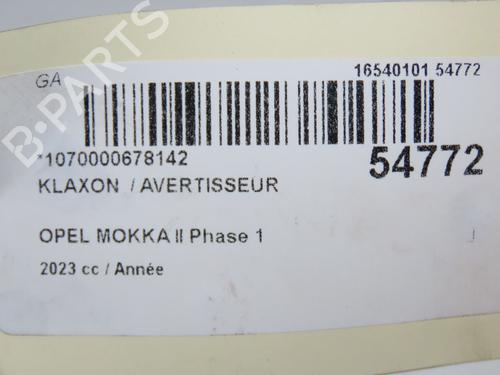 Horn OPEL MOKKA 1.5 (76) | BP31120086E13