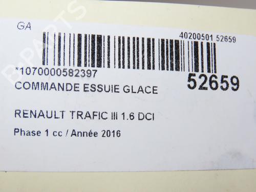 Used Steering column stalk RENAULT TRAFIC III Van (FG_) 1.6 dCi 140 (FGMA, FGMC) (140 hp) 28830413