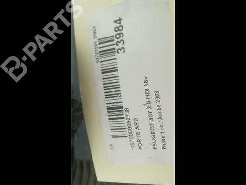 Right rear door PEUGEOT 407 SW (6E_, 6D_) 2.0 HDi 135 | BP9595139C5 