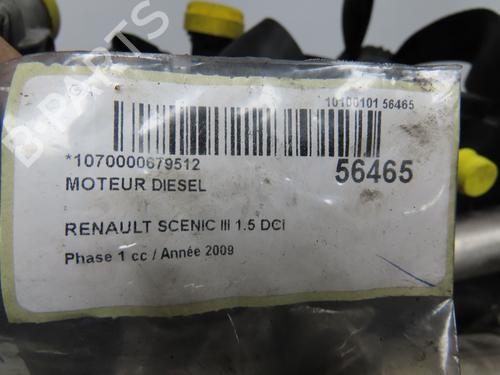 Engine RENAULT SCÉNIC III (JZ0/1_) 1.5 dCi | BP37479574M1 - Image 7