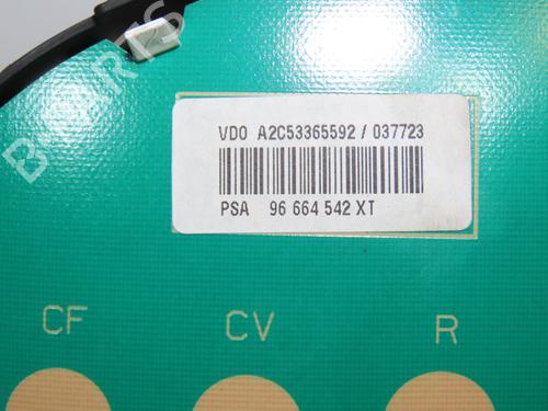 Instrument cluster CITROËN DS3 (SA_) 1.4 VTi 95 | BP30955811C47