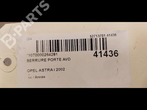 Front right lock OPEL ASTRA G Estate (T98) 2.0 DTI 16V (F35) | BP9613431C97 