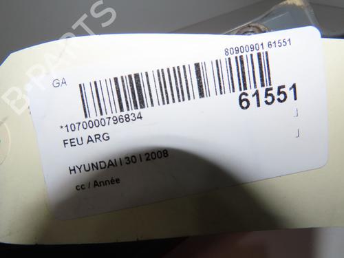 Left taillight HYUNDAI i30 (FD) 1.4 | BP38491578C34 - Image 5