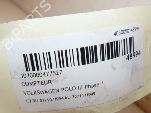 instrument-cluster-vw-polo-iii-6n1-1994-1995-1996-1997-1998-1999-23174874 main image