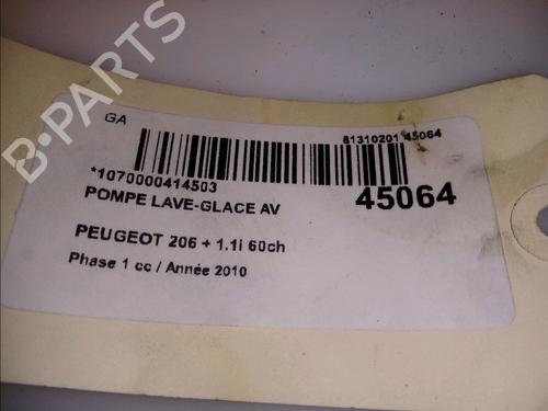 Used Washer pump Washer pump PEUGEOT 206+ (2L_, 2M_) 1.1 (60 hp) 14881689 14881689