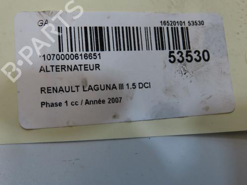 Alternator RENAULT LAGUNA III (BT0/1) 1.5 dCi (BT00, BT0A, BT0T, BT1J) | BP36101033M7 - Image 5